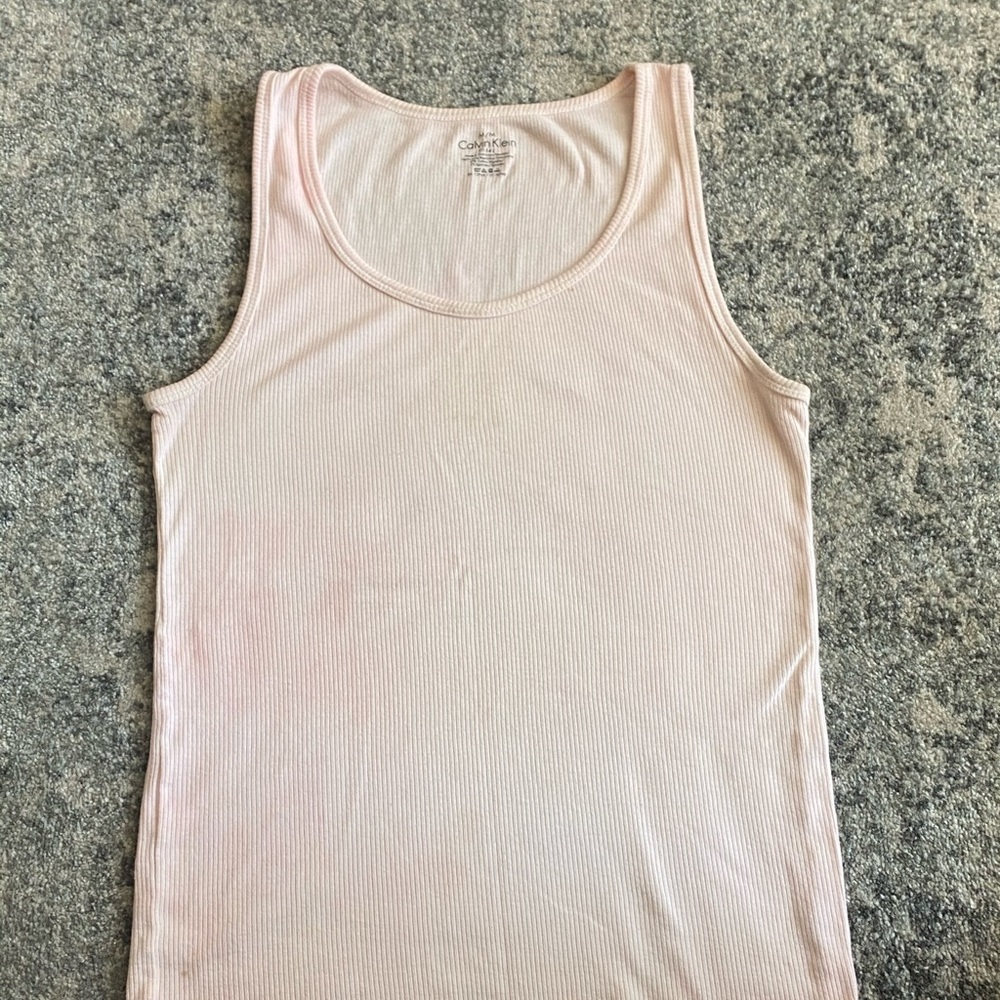 CK Ribbed Tank - Picture 2 of 2
